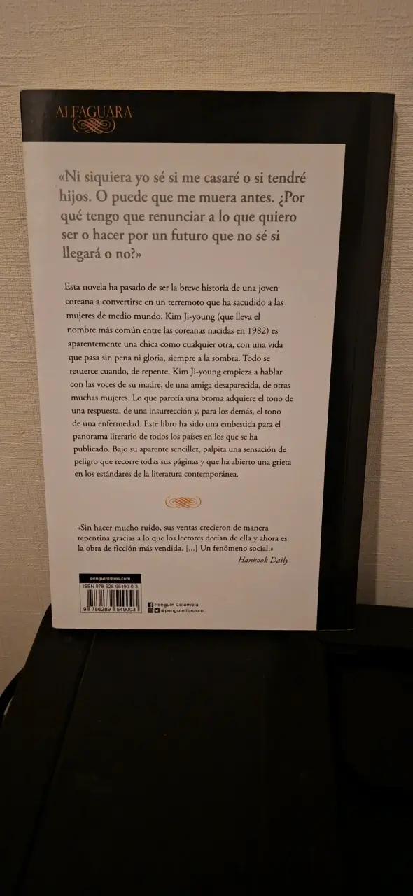 Libro Kim Ji-young, nacida en 1982 - 2
