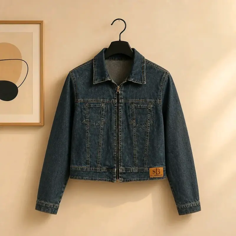 Chaqueta mezclilla para mujer - 2