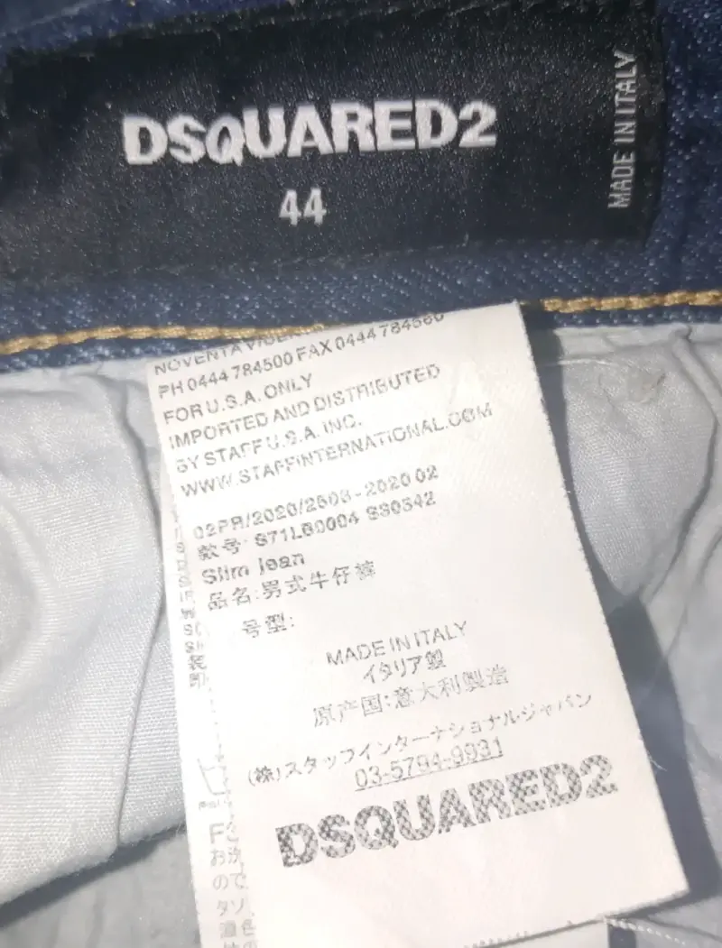 Dsquared2 originales slim distressed - 3