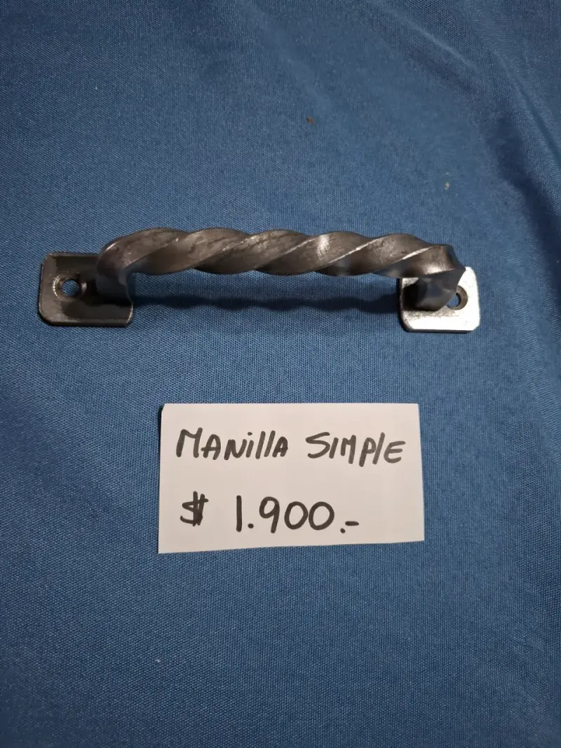 Manilla simple de metal - 1