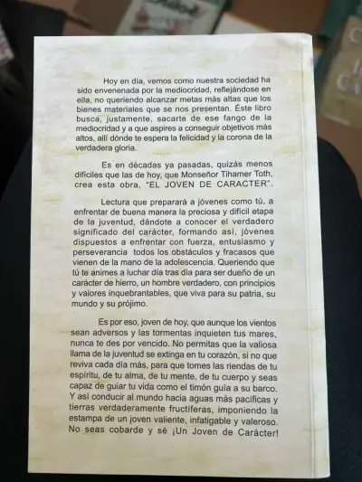 Libro El Joven de Carácter - miniatura 2