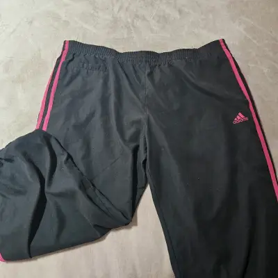 Pantalones deportivos negros Adidas - miniatura 1