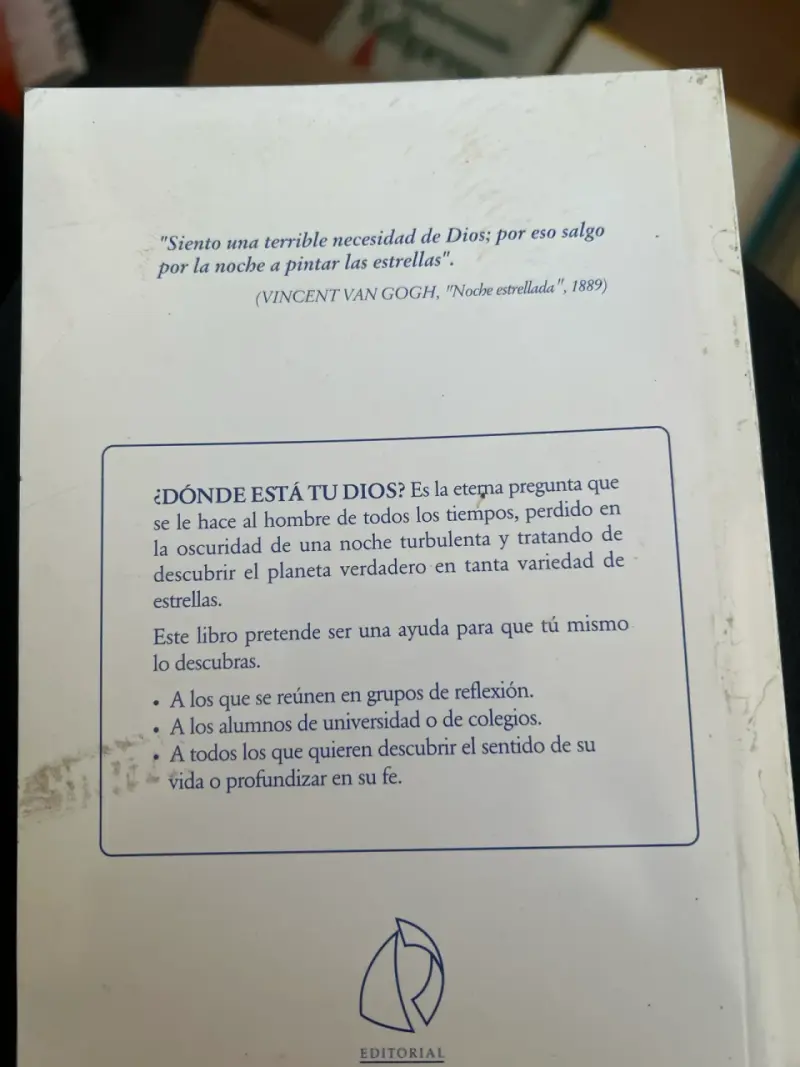 Libro '¿Dónde está tu Dios?' - 2