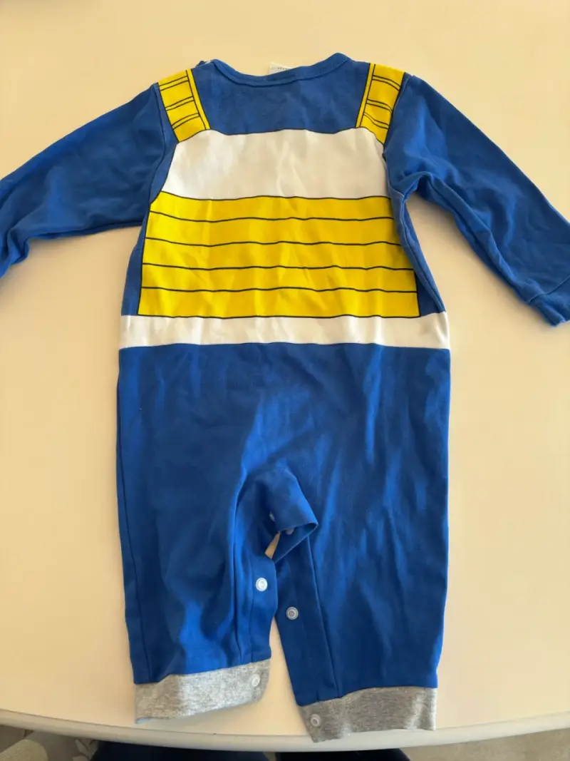 Enterito para bebé Vegeta azul - 2