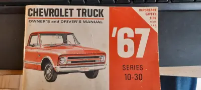 Manual Chevrolet C10 ORIGINAL DE EPOCA - miniatura 1