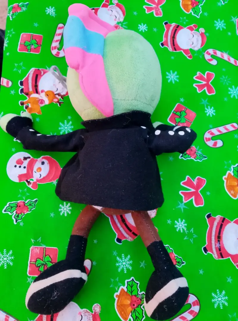 Peluche zombie verde - 2