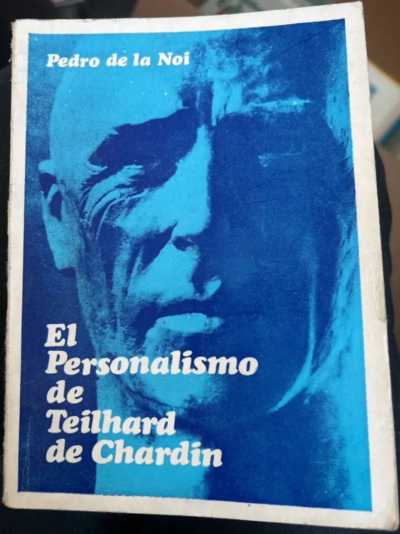 Libro El Personalismo Teilhard de Chardin