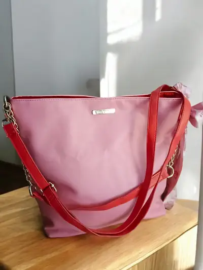 Juicy Couture bucket bag rosa Y2K - miniatura 3
