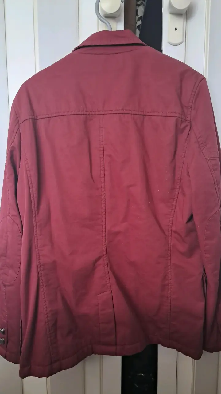 Chaqueta burdeos de hombre - 1