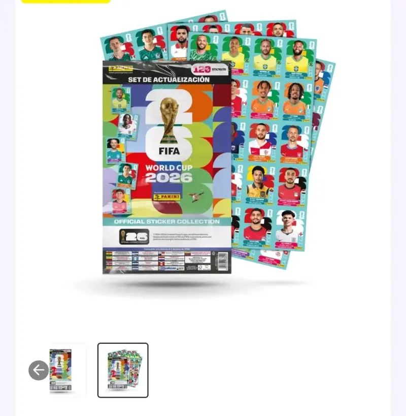 Set de stickers FIFA 2026