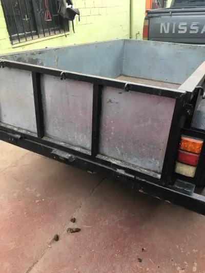 Carro de arrastre metálico - miniatura 3