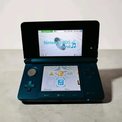 Nintendo old 3ds Aqua Blue - miniatura 2