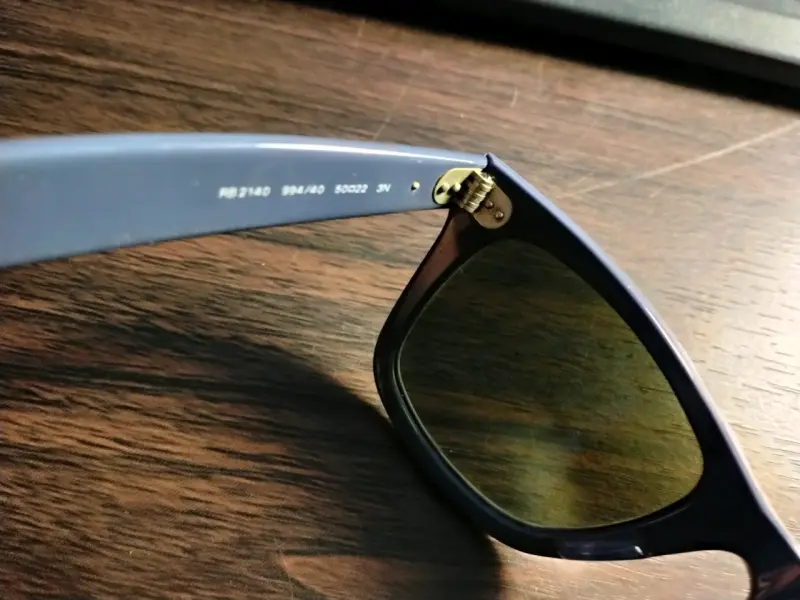 Gafas de sol Wayfarer blancas - 3