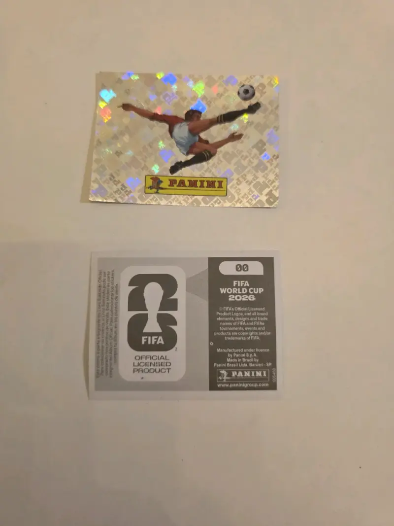 Lámina holográfica Panini Mundial 2026