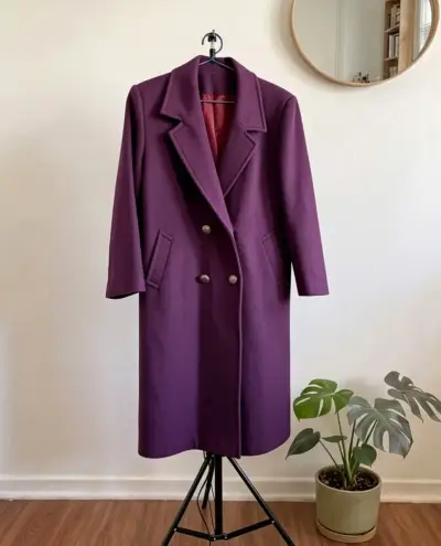 Abrigo 100% Lana Bellavista Oveja Tomé talla L - miniatura 3