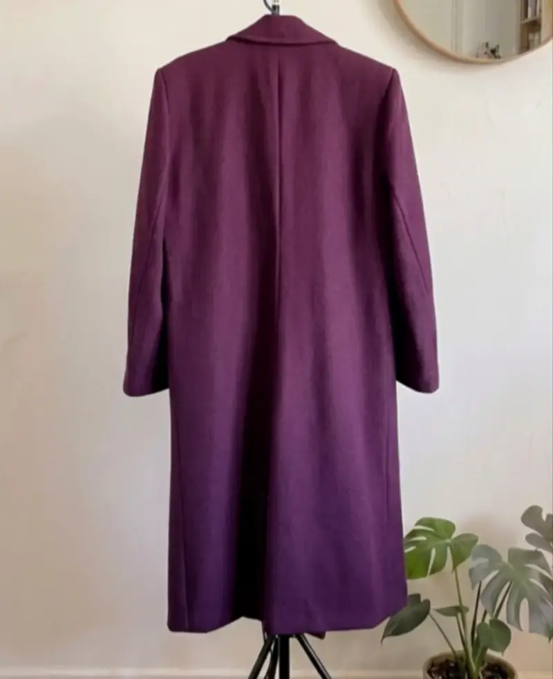 Abrigo 100% Lana Bellavista Oveja Tomé talla L - 4