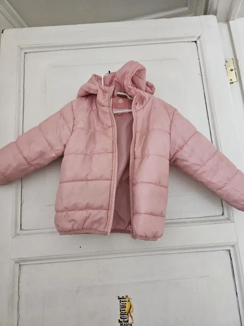Chaqueta rosada para niño/a