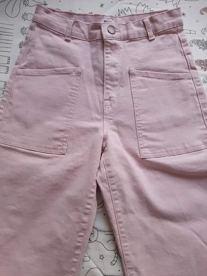 Pantalones rosados talla 14 - 2
