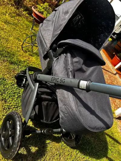 Coche Epic 5g Travel System Negro - miniatura 4