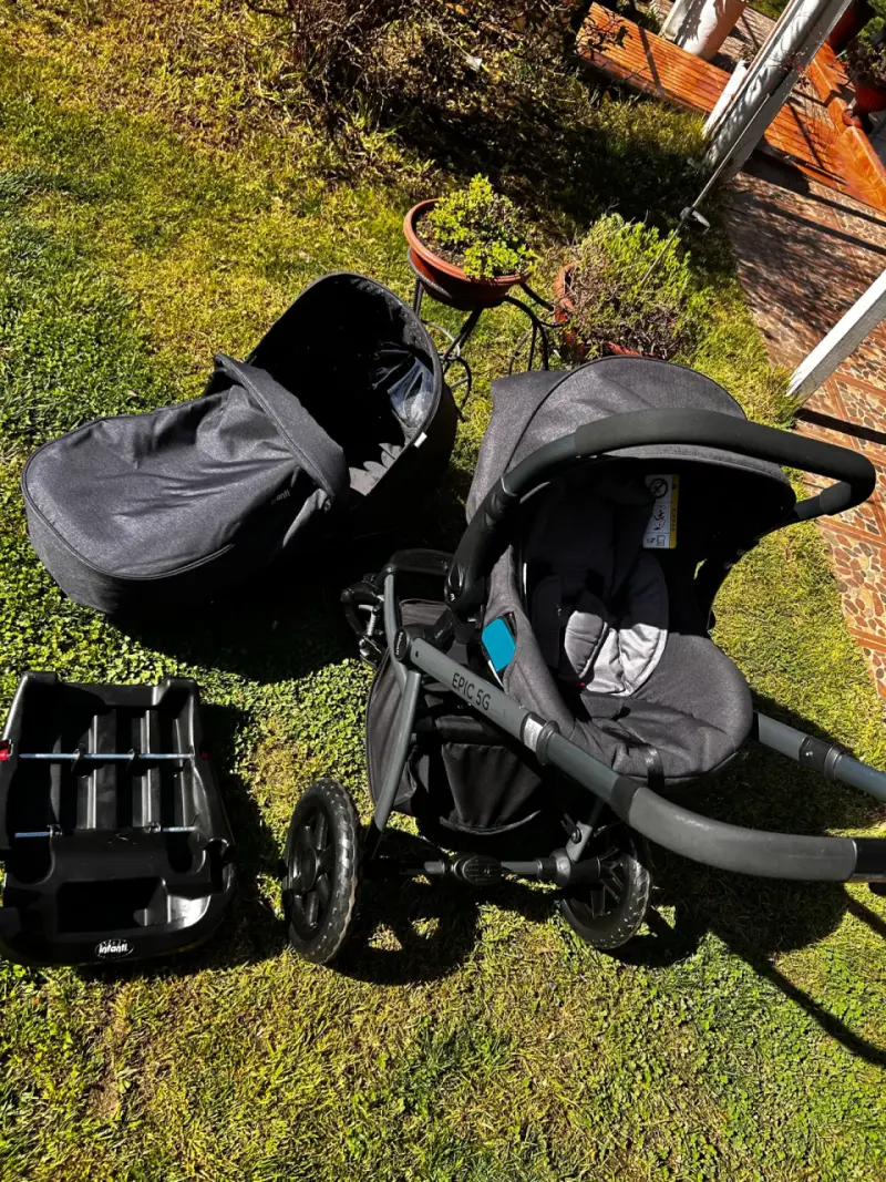 Coche Epic 5g Travel System Negro - 5