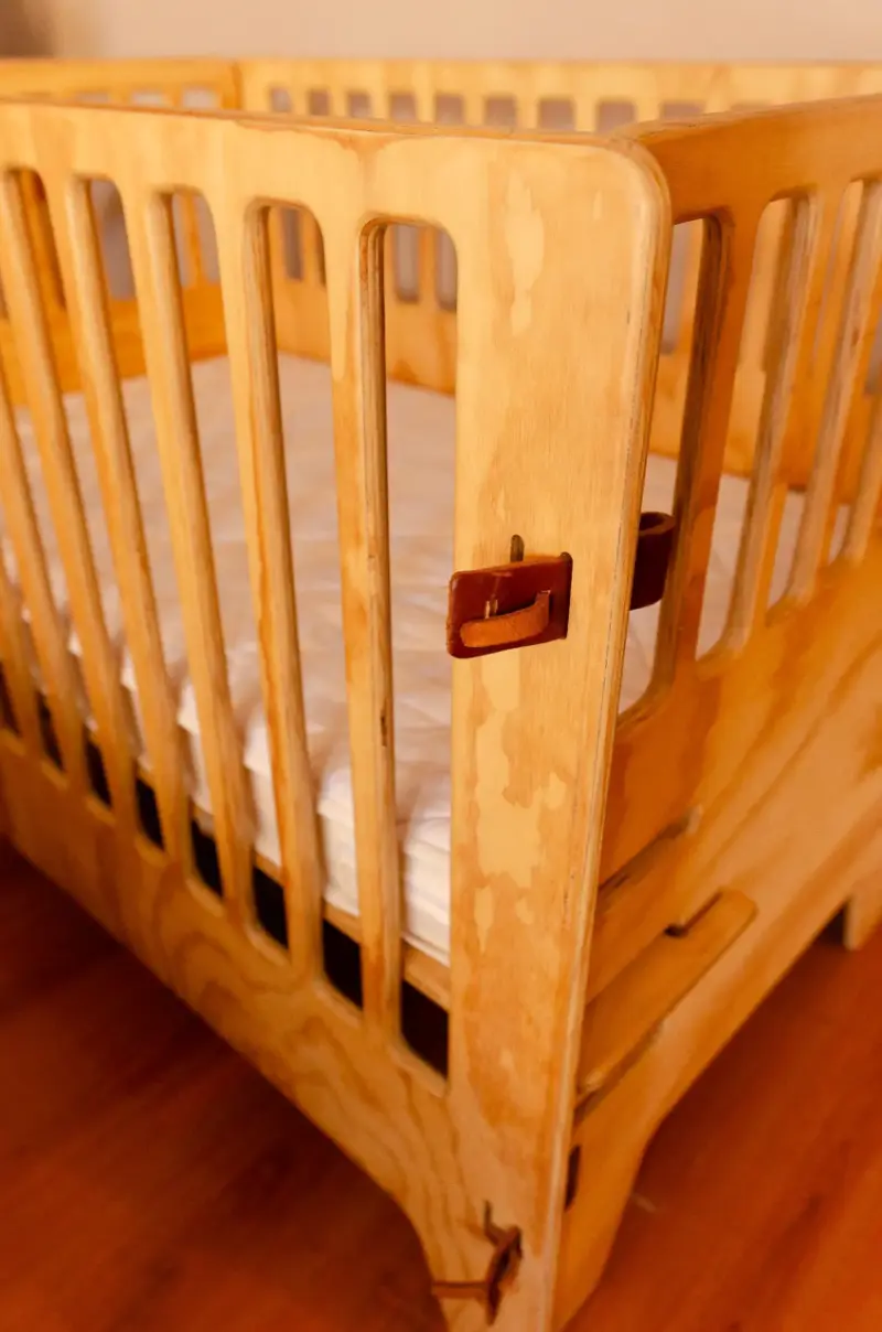 Cuna de madera ajustable - 3