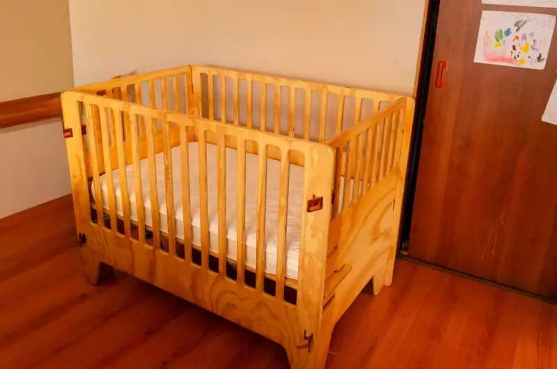 Cuna de madera ajustable - 4