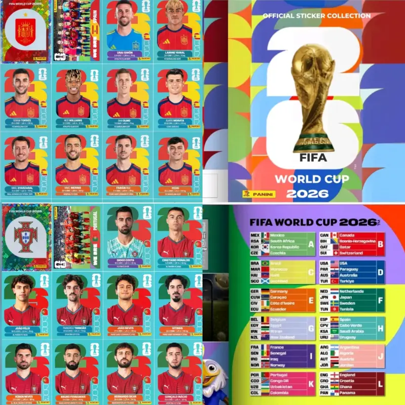 Álbum de stickers Mundial 2026 - 1