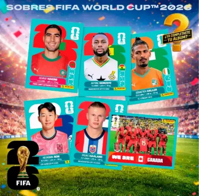 Sobre stickers FIFA World Cup 2026 - miniatura 6