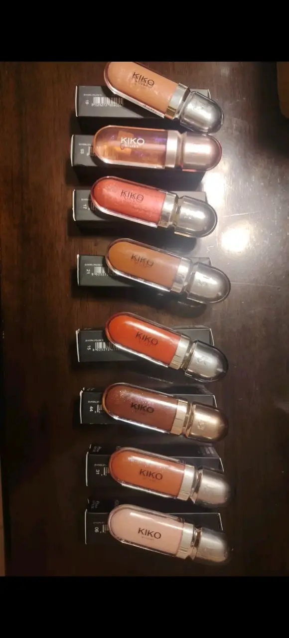 Lotes de brillos labiales Kiko - 1