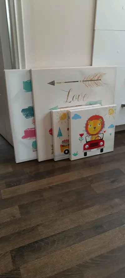 Set de cuadros infantiles decorativos - miniatura 1