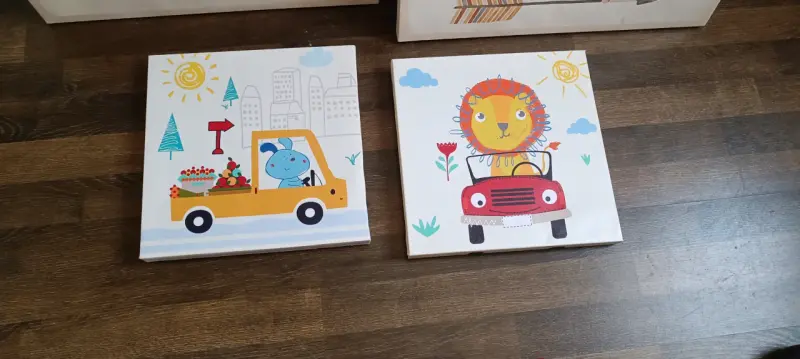 Set de cuadros infantiles decorativos - 3