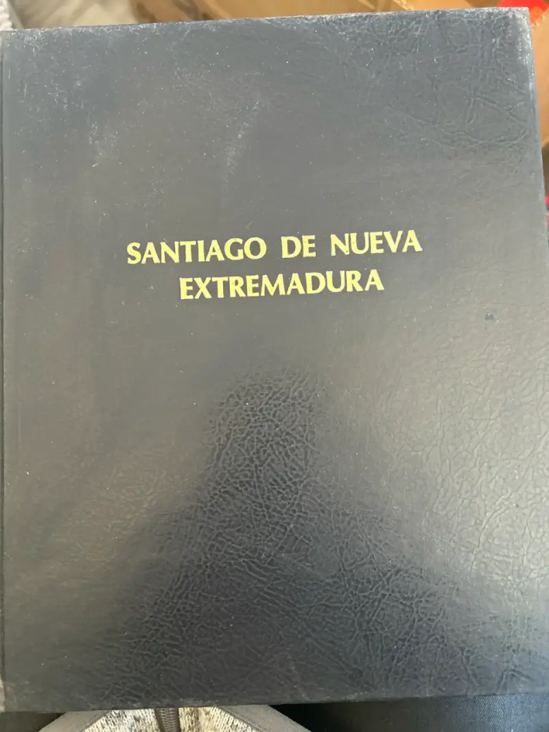 Libro Santiago de Nueva Extremadura