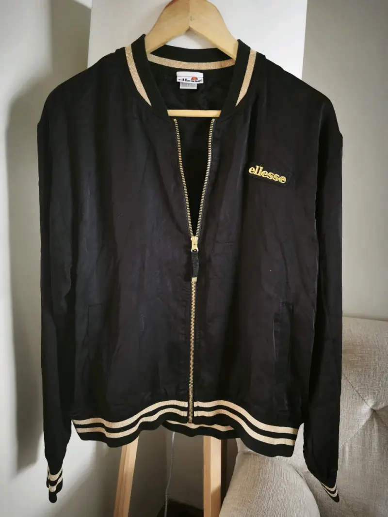Chaqueta bomber negra Ellesse - 1