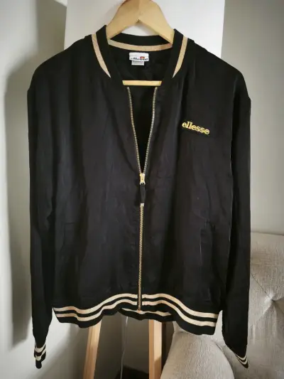 Chaqueta bomber negra Ellesse - miniatura 1