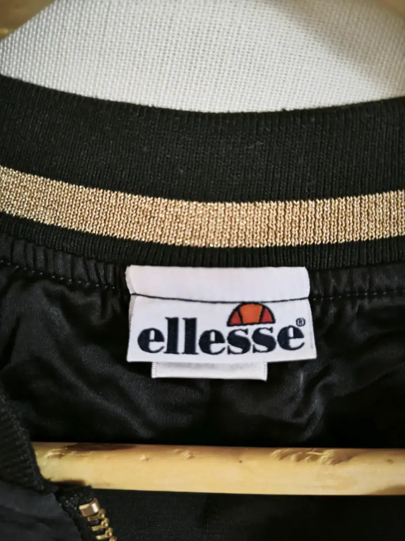 Chaqueta bomber negra Ellesse - 3