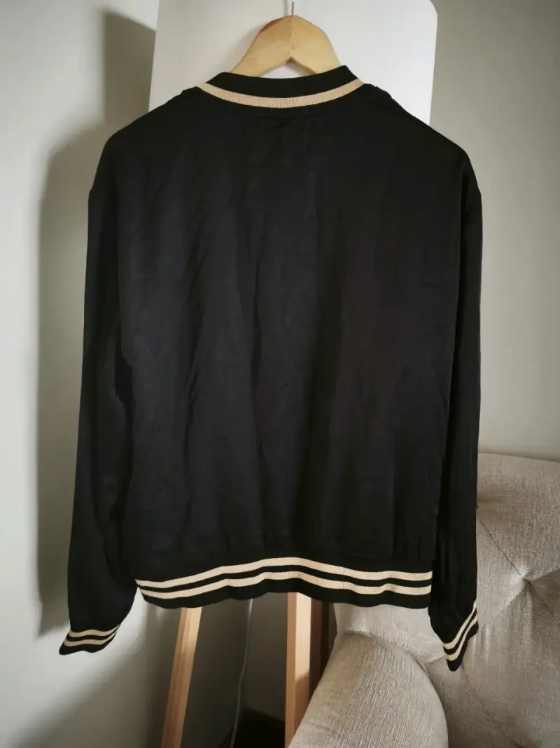 Chaqueta bomber negra Ellesse - 6