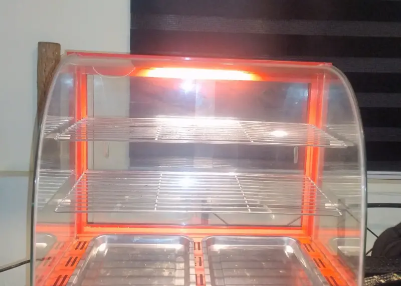 Vitrina calentadora para alimentos - 2