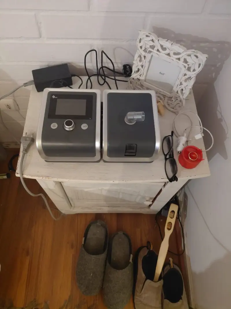 Máquina CPAP ResMed usada - 2