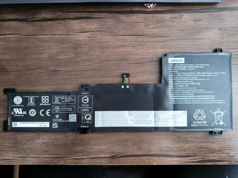 Batería Lenovo modelo L19L4PF1 - 1