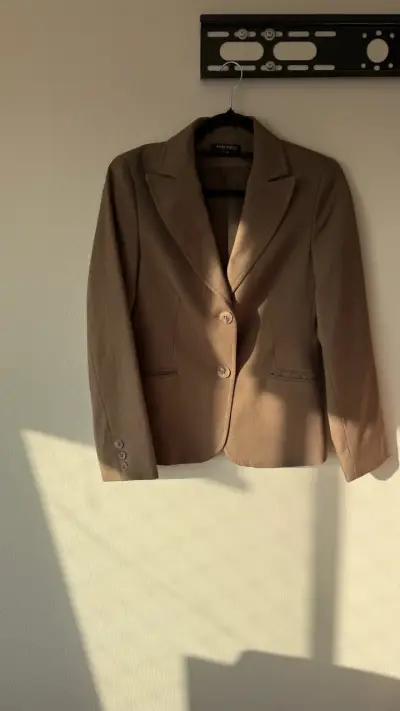 Blazer beige-café - miniatura 1