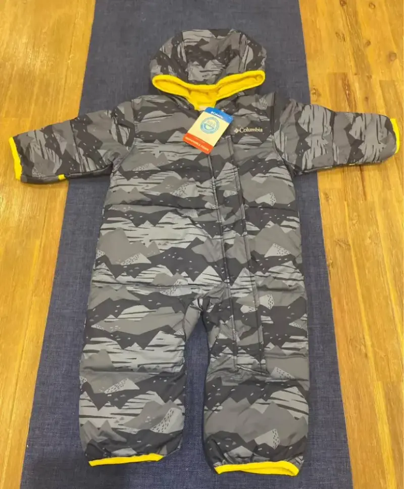 traje de nieve infantil Columbia nuevo