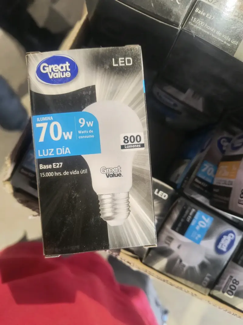 Ampolleta LED 9W Luz Día