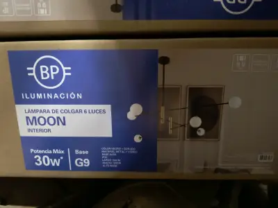 Lámpara de colgar 6 luces - miniatura 2