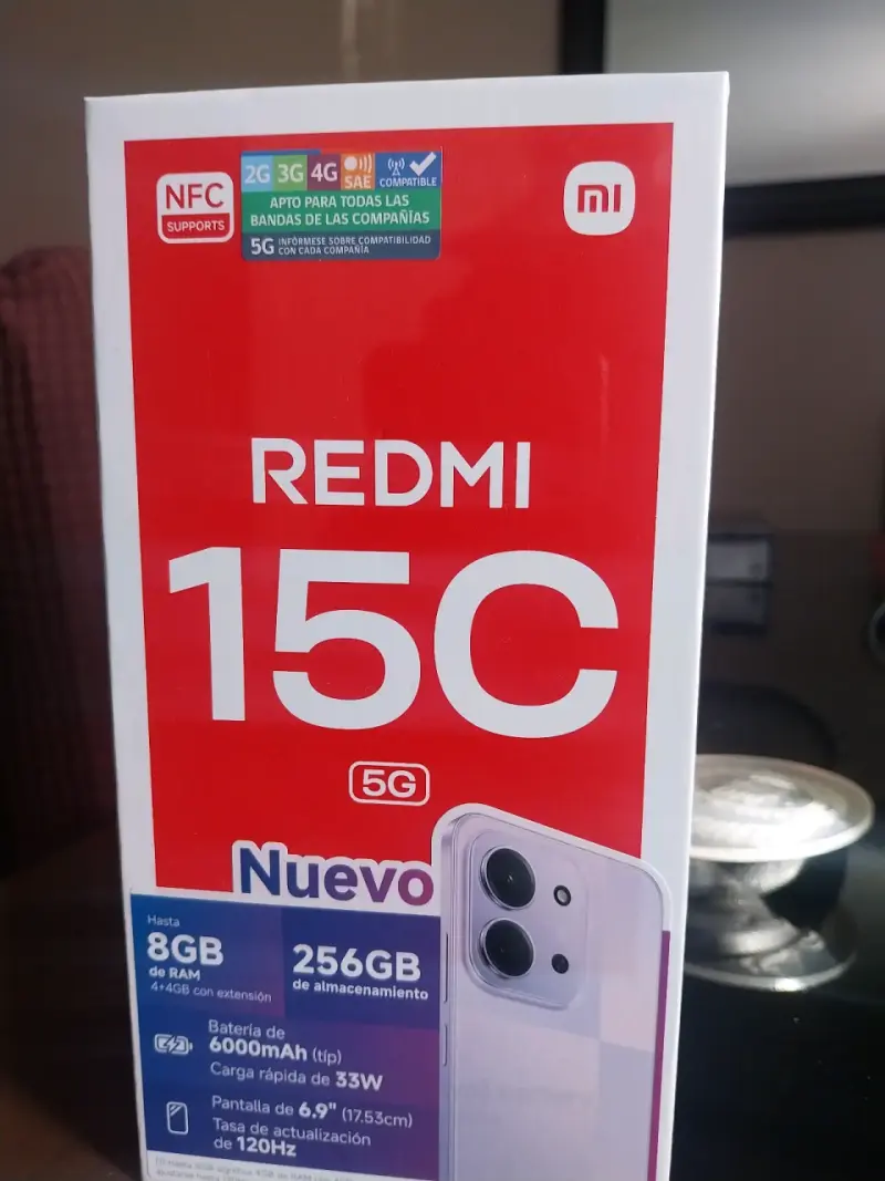 Smartphone Redmi 15C 5G Nuevo - 1