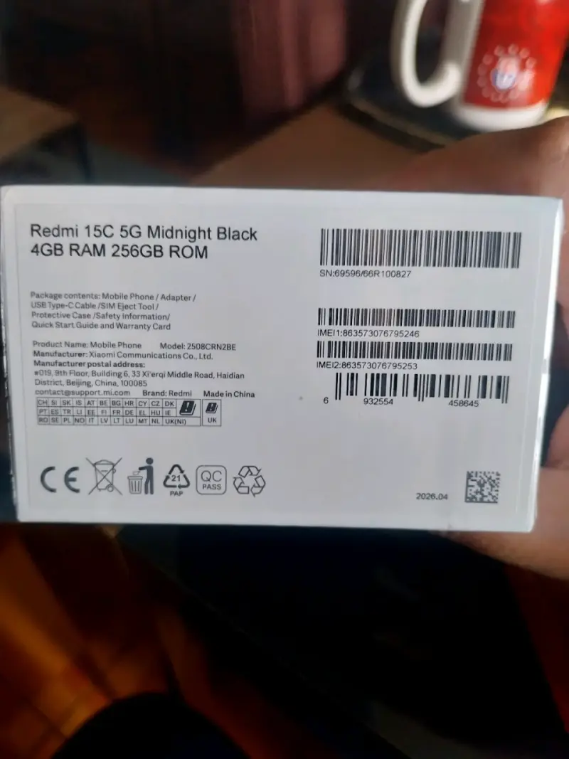 Smartphone Redmi 15C 5G Nuevo - 3