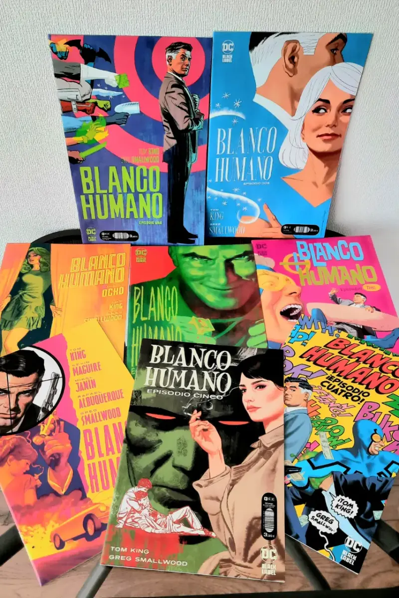 Pack cómics Blanco Humano (01 al 08) - 1