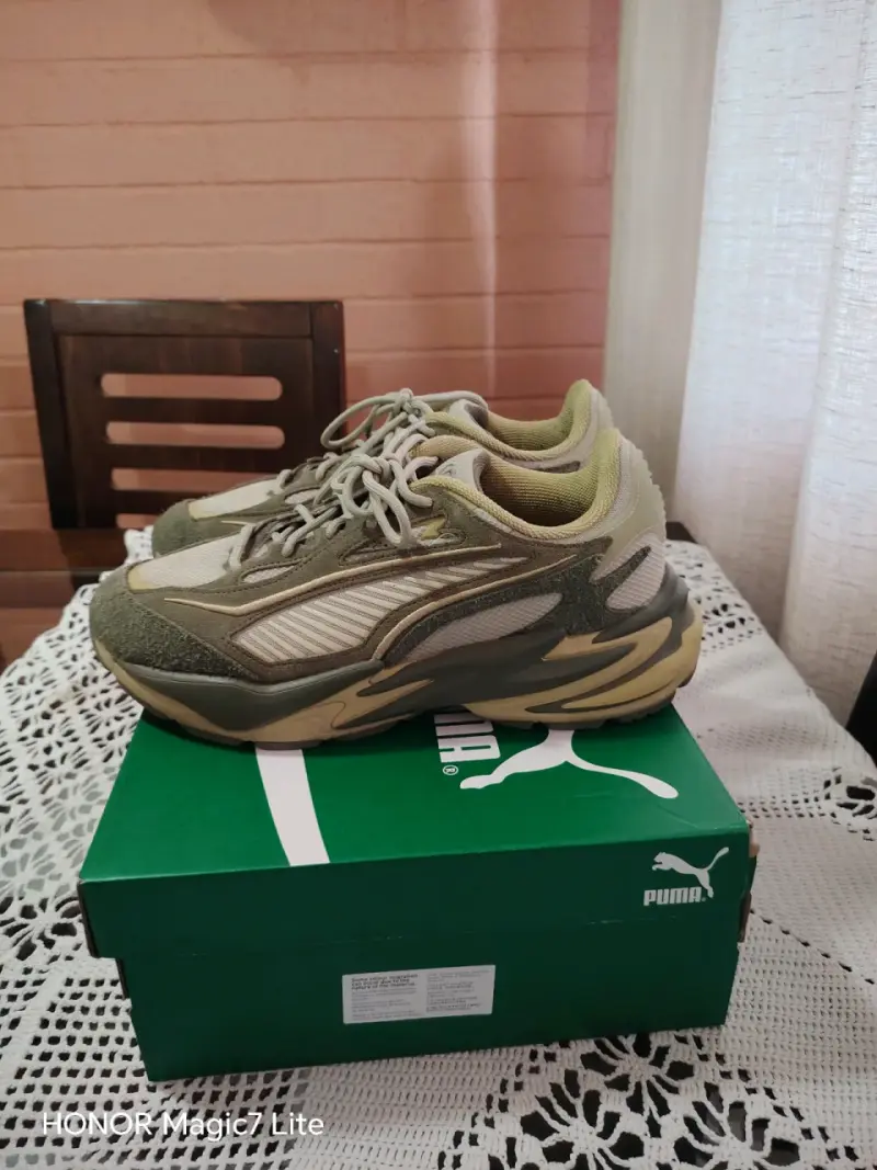 Zapatillas RS verde unisex - 4