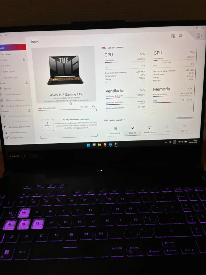 Laptop ASUS TUF 15 - 3