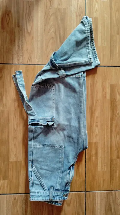 Jeans claros para niña talla 14 - miniatura 5