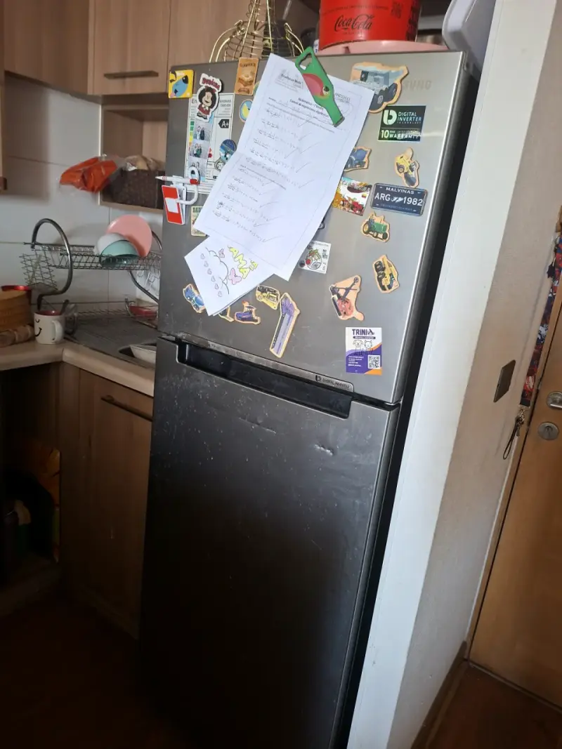 Refrigerador Samsung con imanes